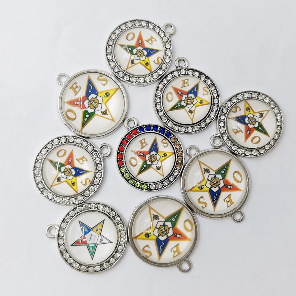 

10 шт., 5 стилей, Звездный заказ, буква «Звезда Востока» стразы, шармы, Женские Ювелирные изделия «сделай сам», подвеска, аксессуары