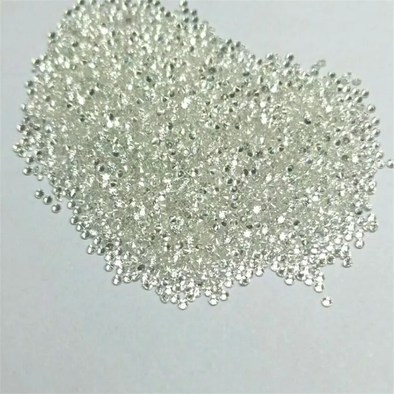 Оптовая цена 3 ~ 15 мм IJ жёлтый цвет Муассанит драгоценные камни круглое сердце и