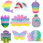 Игрушки-антистресс в виде гамбургера, Радужный мороженое для детей и взрослых