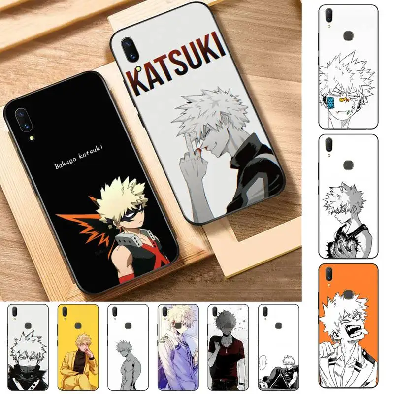 

Anime My Hero Academia Katsuki Bakugo Phone Case for Vivo Y91C Y11 17 19 17 67 81 Oppo A9 2020 Realme c3