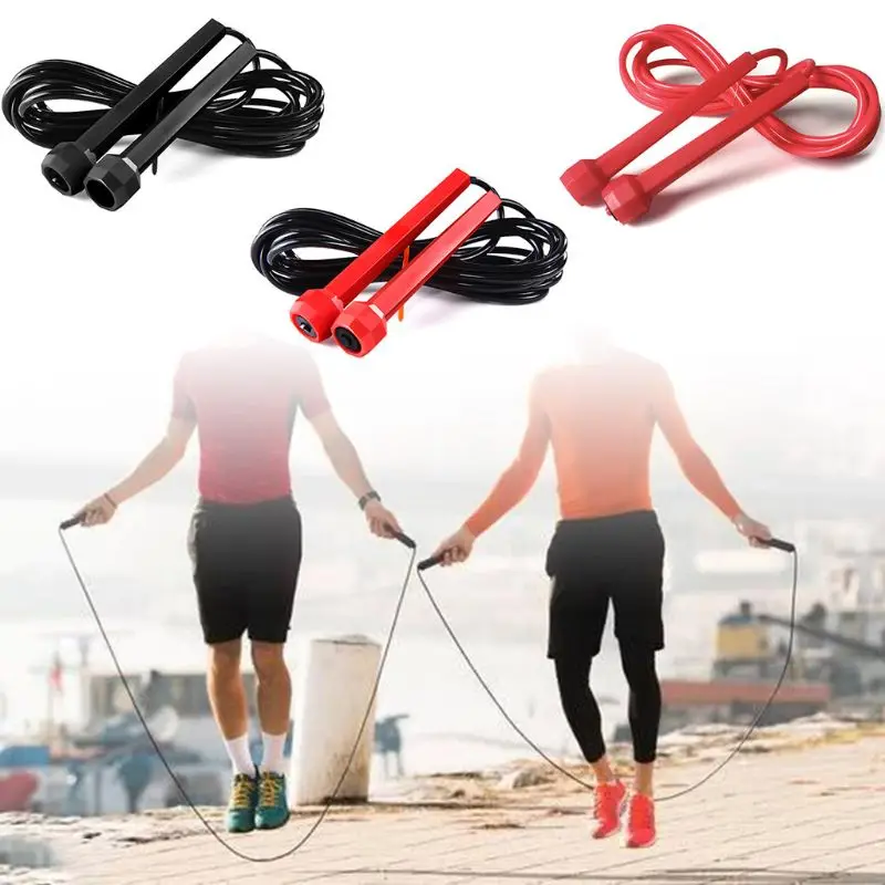 

Унисекс профессиональная скоростная Скакалка Регулируемый Фитнес для взрослых Спорт скакалки тренажеры