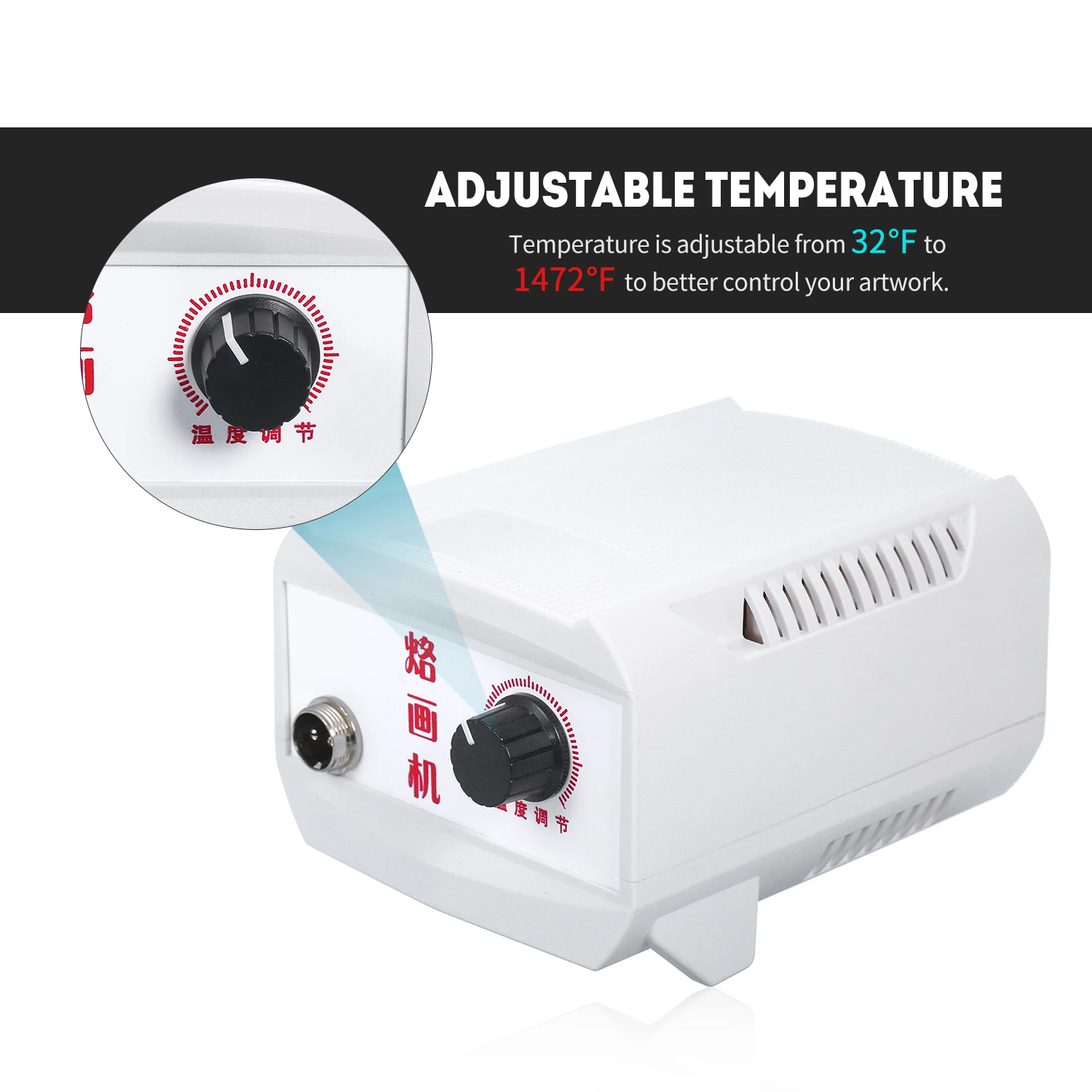 Деревянная горелка с регулируемой температурой 60 Вт 110 240 В 18 шт.|Электрические