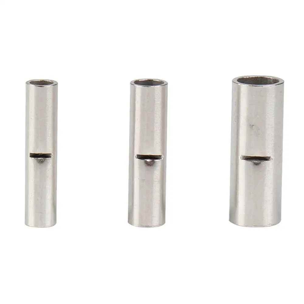 240pcs 18-22 14-16 10-12 AWG Gauge Non-Insulated Butt Connectors Uninsulated Wire Ferrule Cable Crimp Terminal Kit For car Ship - купить по