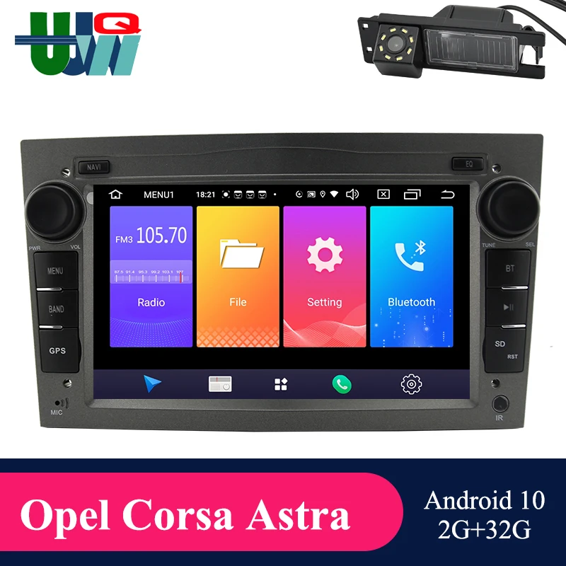

Автомобильный мультимедийный плеер UJQW 2din Android 10,0 для Opel Astra Vectra Zafira Corsa Antara Vivaro автомобильный DVD GPS навигатор Carplay BT