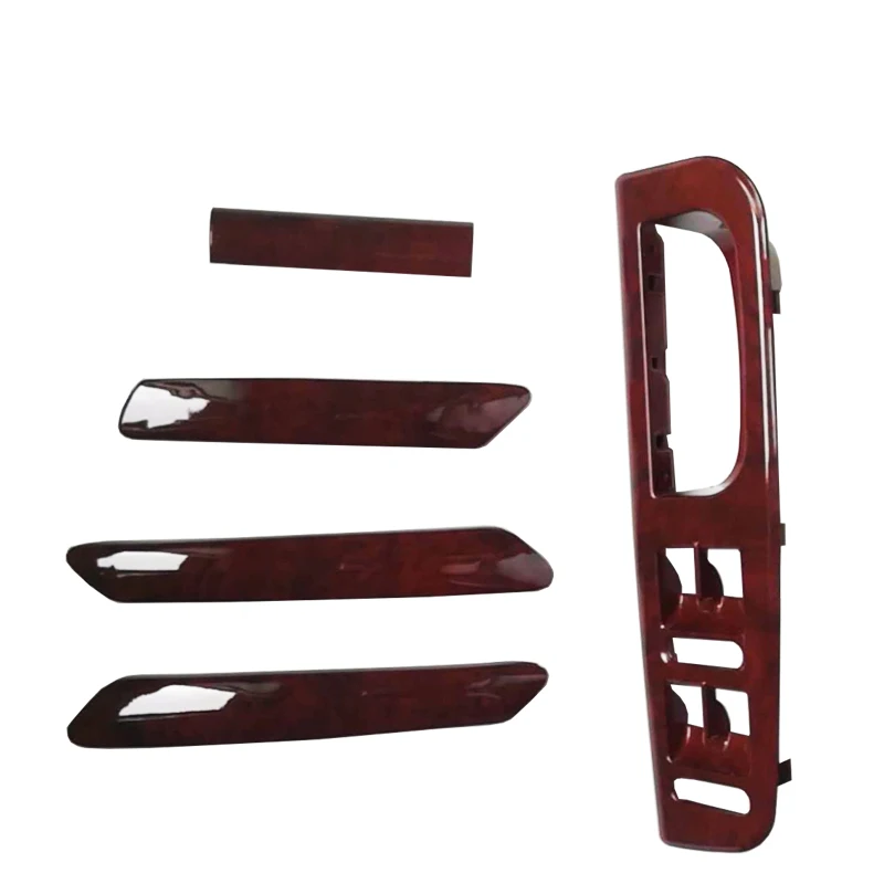 DAZOO 5 шт./набор красное дерево внутренняя дверная ручка поручни встряхивание