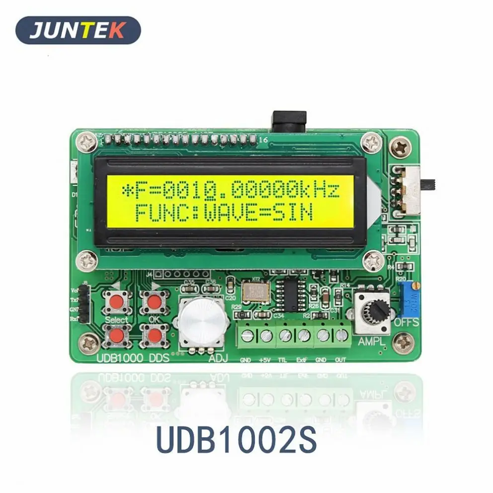 UDB1000S 2 МГц DDS генератор сигналов, Генератор импульсных цифровых сигналов/счетчик частоты