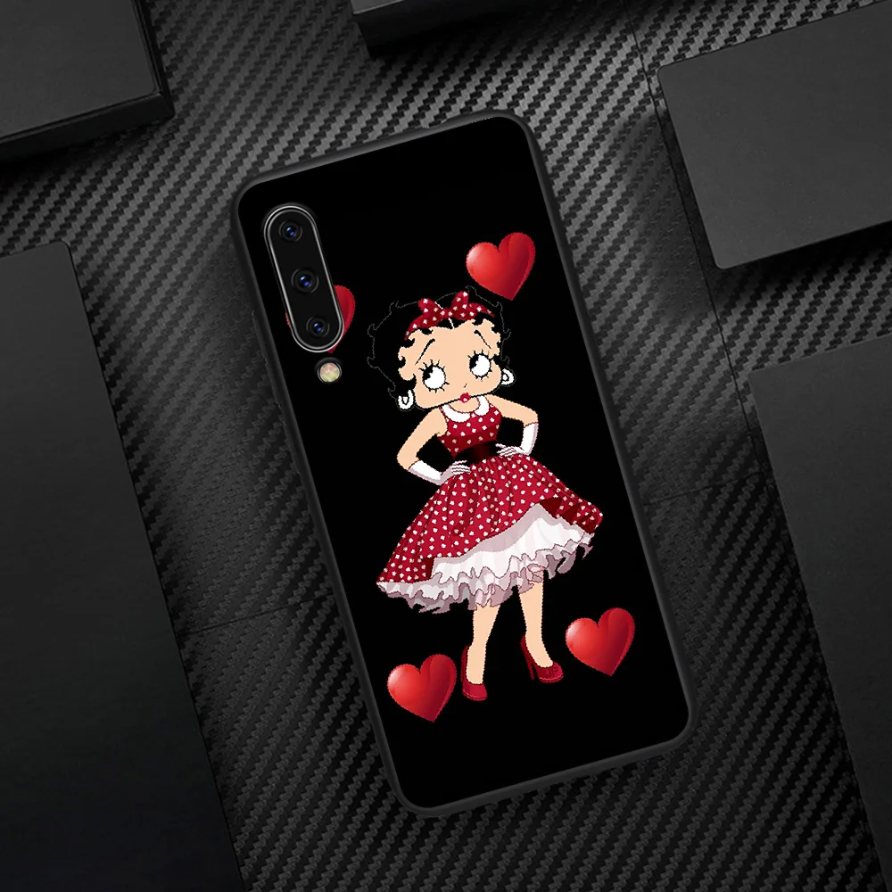 

Betty Boop Fashion Brand Cartoon Phone Case Cover For Samsung Galaxy A7 8 10 20 20e 21 30 30S 31 41 50 50S 51 70 71 91 black