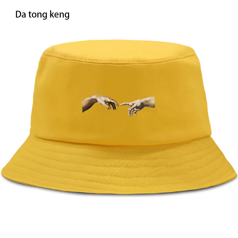 

Anime HipHop MICHELANGELO Bucket Hat Women Men Summer Fishing Fisherman Cap Foldable Unisex Sun Caps Sunscreen Panama Beach Hats
