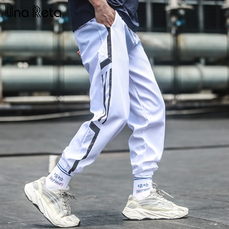 

UnaReta Joggers Men Pants Spring New Arrivals Casual Pantalones Hip Hop Cargo Pants Elastic waist Streetwear Harajuku Men Pants
