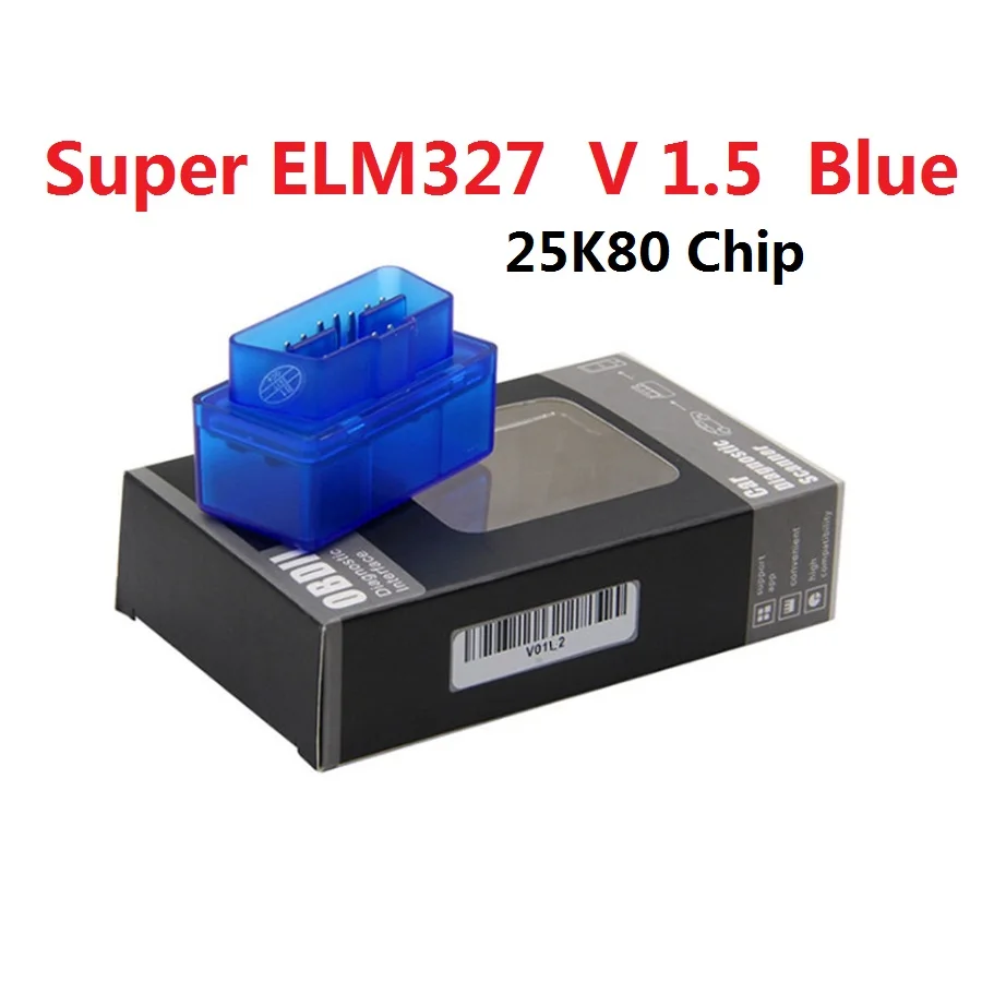 Считыватель кодов автомобиля с чипом PIC18F25K80 ELM327 Bluetooth аппаратное обеспечение V1.5