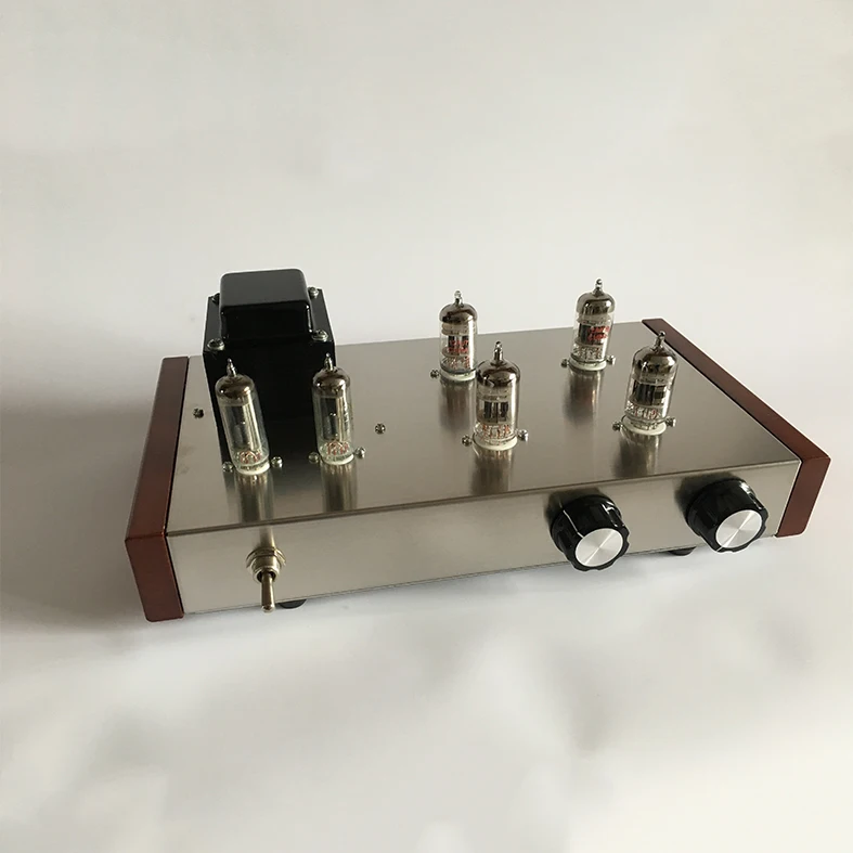 12AX7B 12AU7 вакуумный трубчатый предусилитель усилитель HiFi домашний стереоусилитель