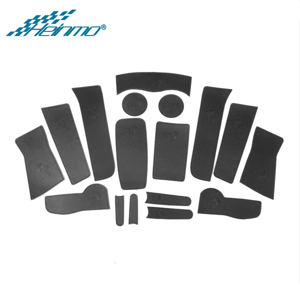 Автомобильный коврик для внутренней двери Противопыльный нескользящий водный