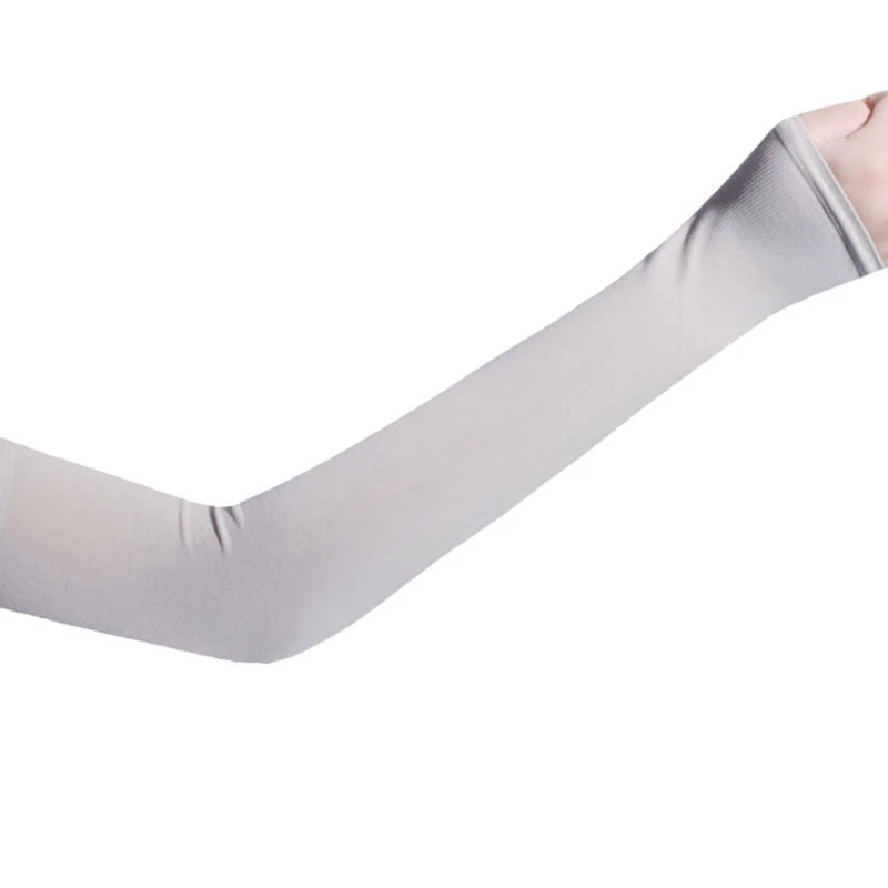 

1 Pairs Unisex Cooling Arm Sleeves Cover Cycling Running UV Sun Protection Outdoor Women Nylon Cool Arm Sleeves for Hide Tattoos