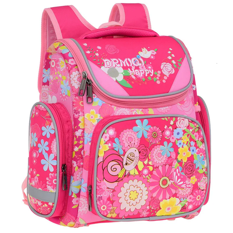 2023 Children School Bags Boys Girls Waterproof Orthopedic cartoon car school Backpack schoolbags kids Satchel Mochila escolar
