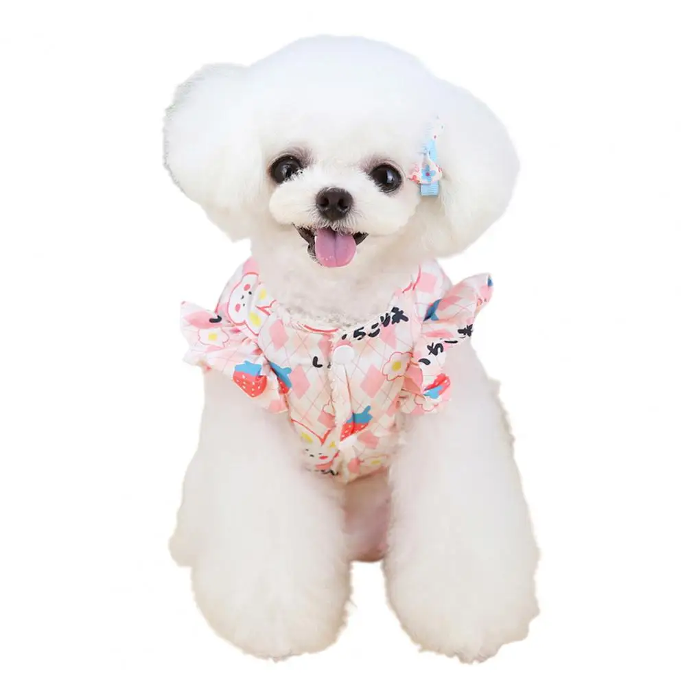 Неаллергические Симпатичные утепленные топы без рукавов с милой собакой одежда