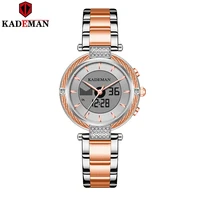 kademan women watches lcd luxury new gifts lady digital watch fashion girl top brand bracelet elegant female business wristwatch