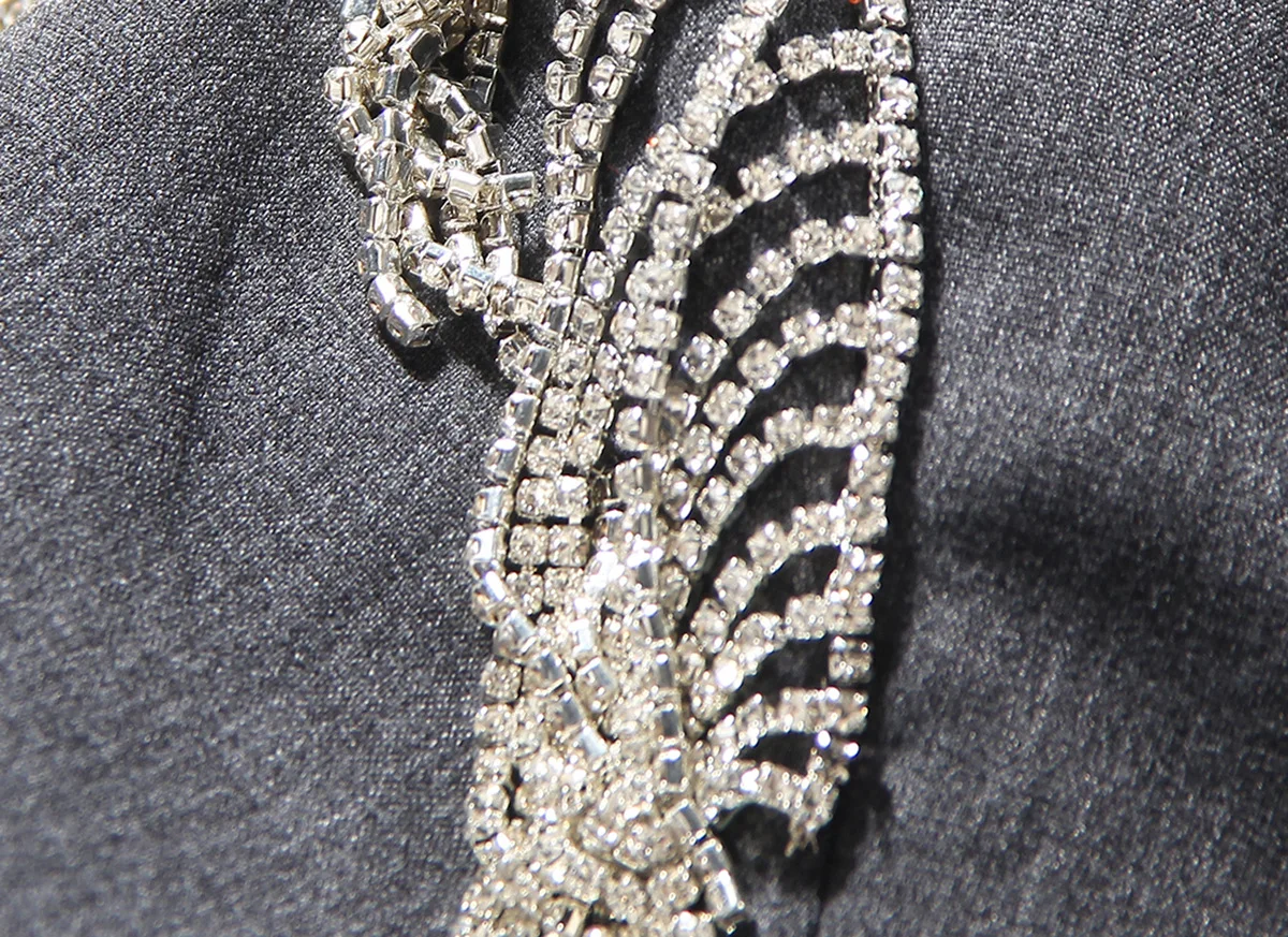 Женский блейзер из двух предметов роскошный подиумный пикантный Блейзер со