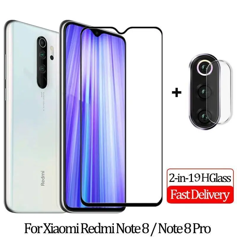 2 в 1 закаленное Стекло для Xiaomi mi 9 SE A3 8 lite CC9E 9T Red mi K20 Note 5, 6, 7, 8 Pro 7A тонкая камера объектив Стекло пленка для полного покрытия