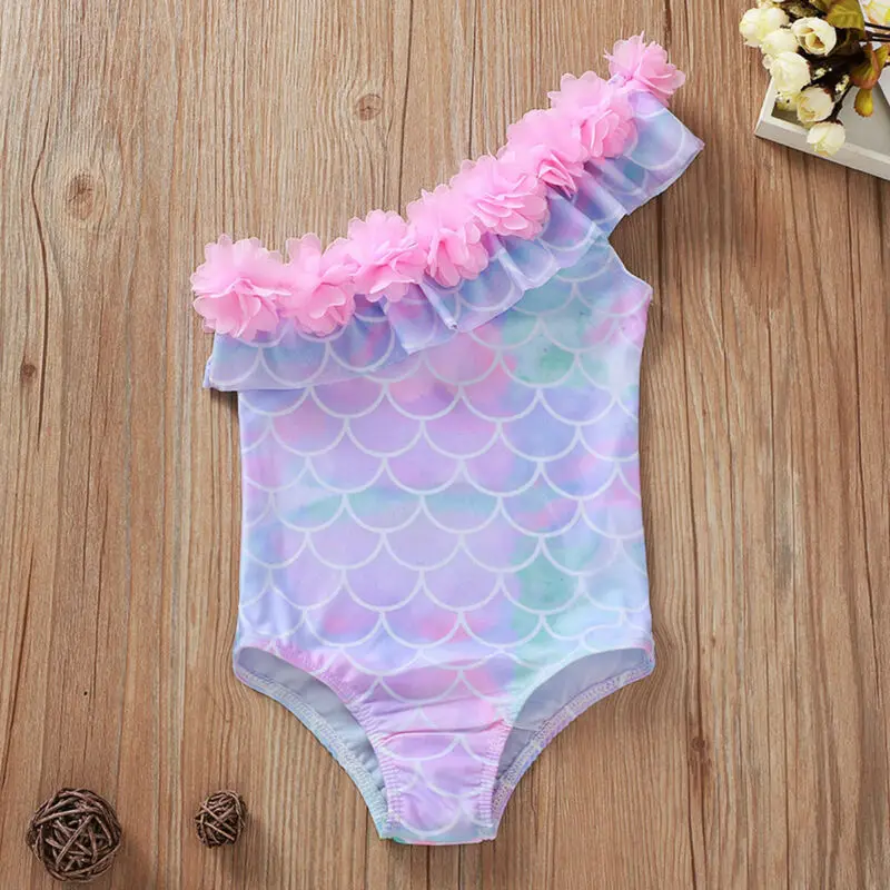 

Toddler Kids Baby Girl Swimwear Bikini Swimsuit One-piece Clothes