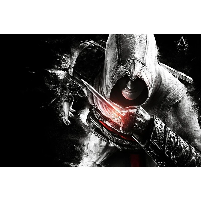 5D алмазная живопись DIY мультфильм assassins creed Алмазная вышивка полностью квадратные