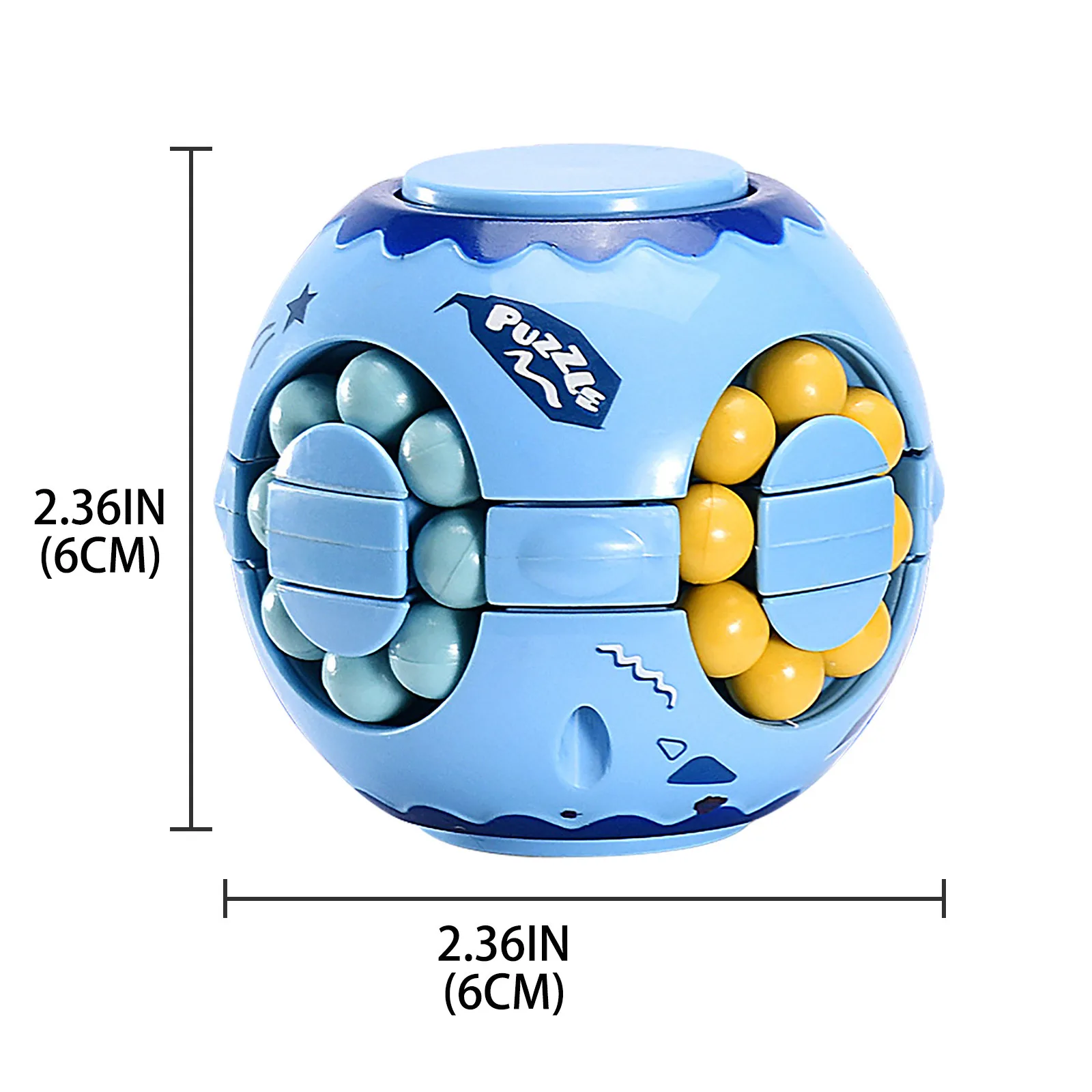 

Fidget giocattoli per ansia Adhd autismo Hamburge Stress Spin giroscopio Puzzle 3D giocattoli per lo sviluppo intellettuale jugu