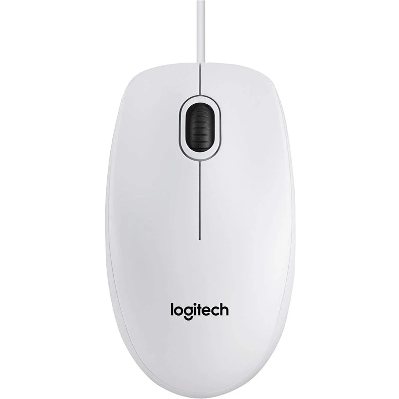 Мышь проводная Logitech B100/USB/оптическая/800dpi |