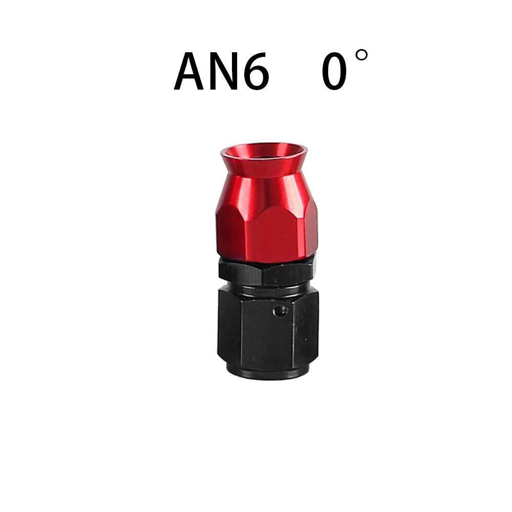 

Фторопласта, масло, топливо, фторопласт, адаптер AN4/6/8/10/12, прямой, 0 °/45 °/90 °/180 ° градусов, конец шланга, универсальный, черный, красный
