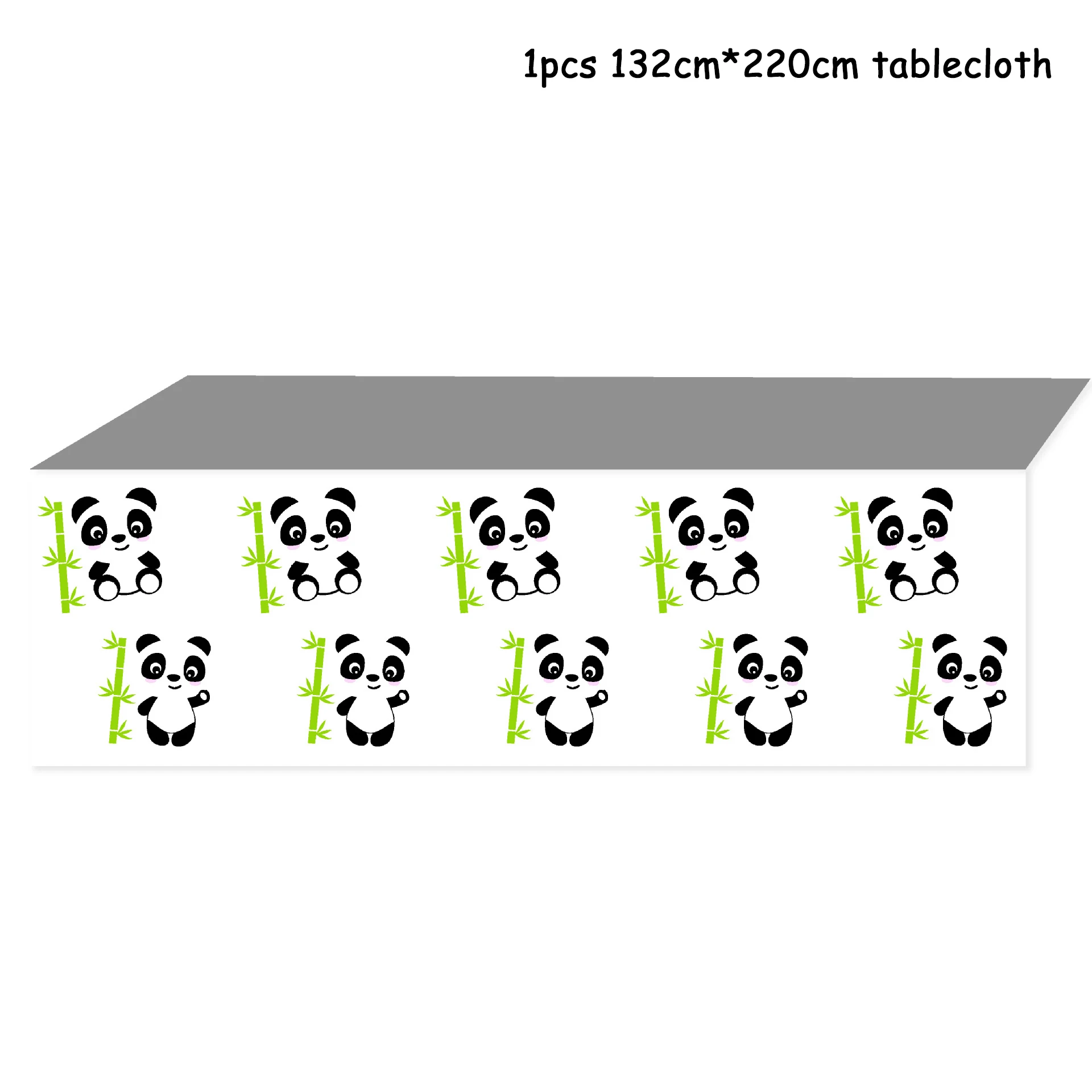 

Cartoon Animal Theme Party Supplies Foil Panda Balloons Disposable Tableware Set Wedding Baby Shower Birthday Party Decorations