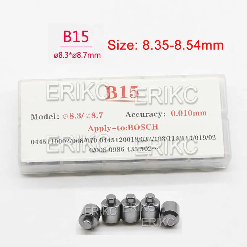 

B15 Размер 8,35-8,54 мм топливный инжектор сопло регулировочные прокладки B15 автоматический дизельный Инжекционный клапан аналогично для распылителя BOSCH