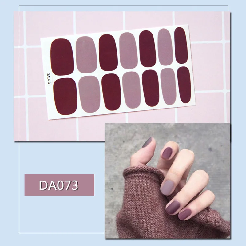 Водонепроницаемый беременная женщина нейл-арта полный паста Стикеры лак для