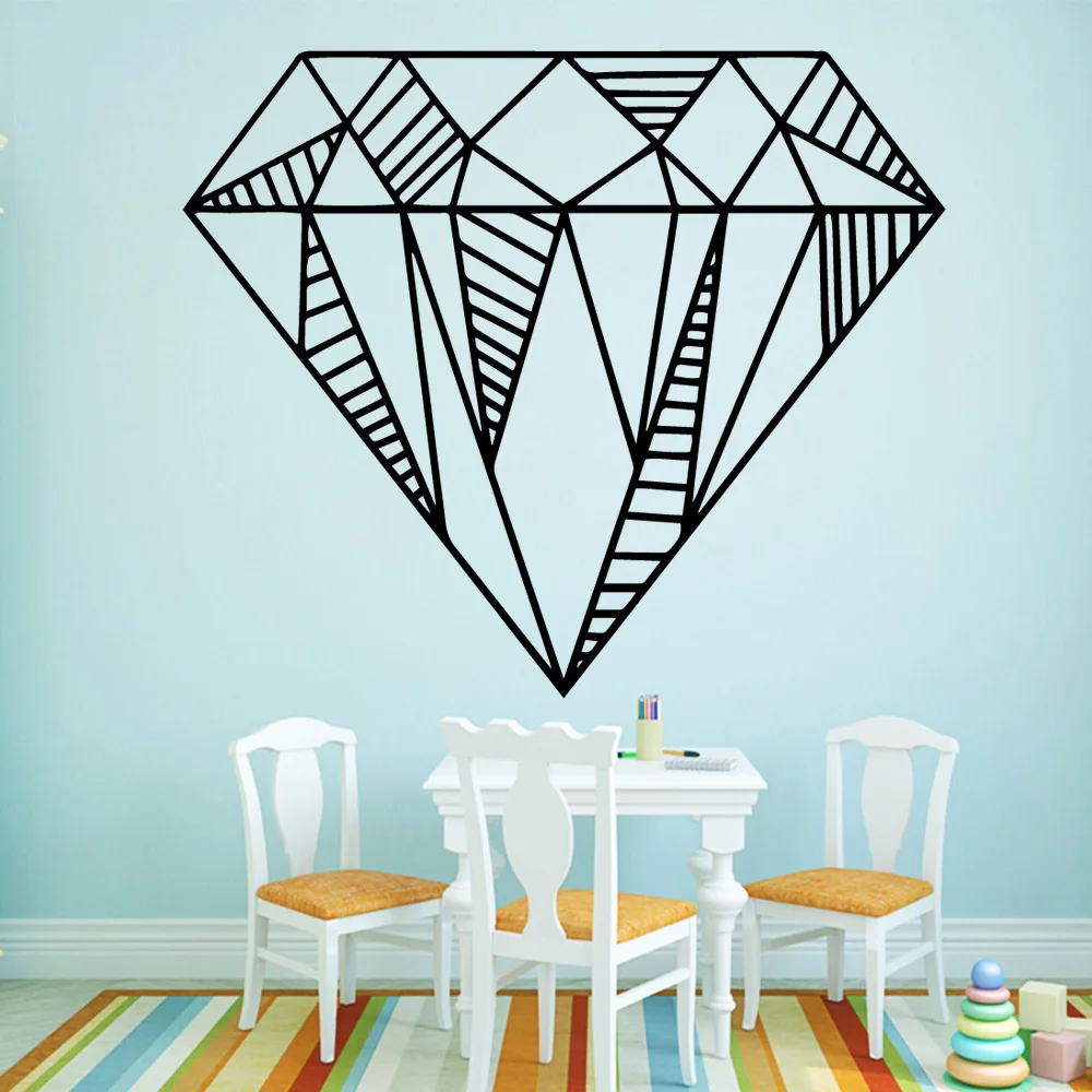 Креативные алмазные настенные стикеры Rarity виниловые обои рулон мебели