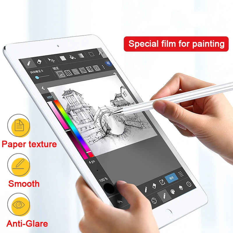 

Anti-Glare Paper Like Film For Samsung Galaxy Tab S6 Lite 10.4/A7 Lite 8.7/S7 FE/S7 Plus 12.4/S5E Matte Drawing Screen Protector