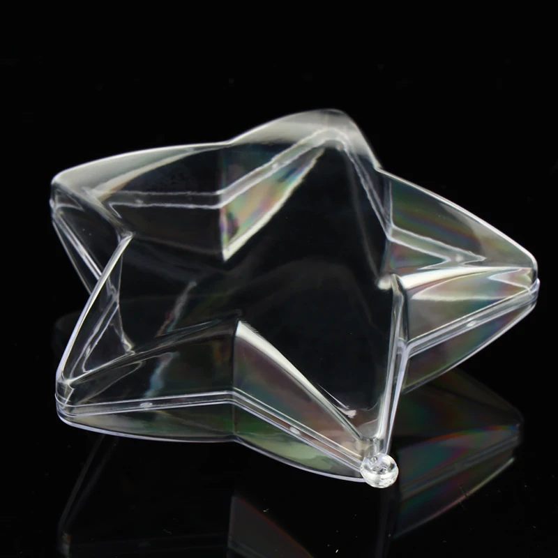 10 см пентаграмма гексагональная звезда 3D Бомба для ванны форма Рождество ясная