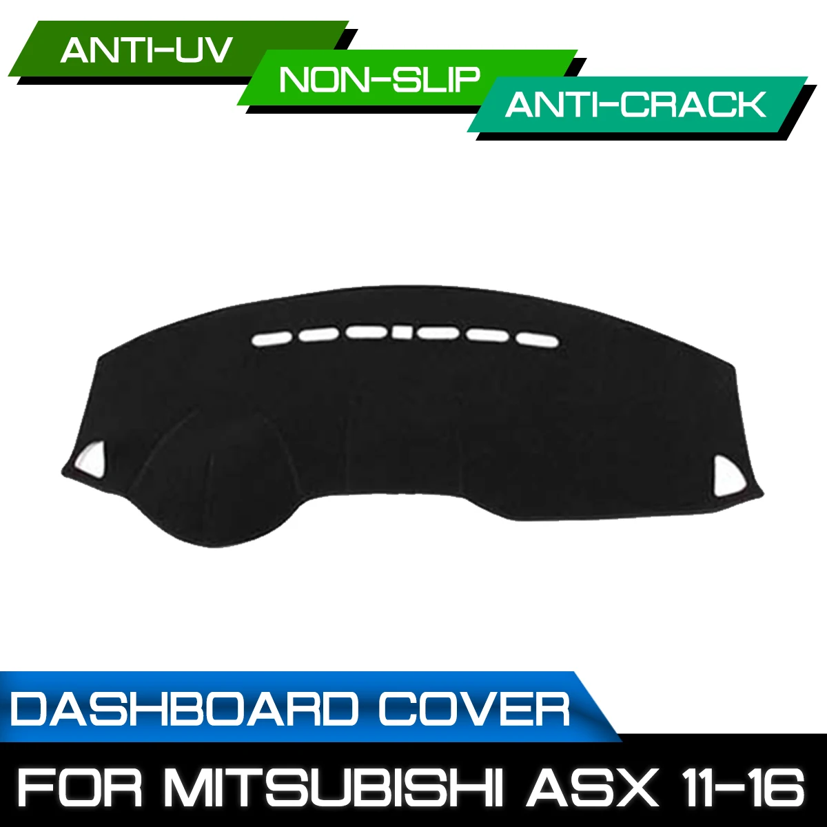 Коврик для приборной панели автомобиля Mitsubishi ASX 2011 2012 2013 2014 2015 2016