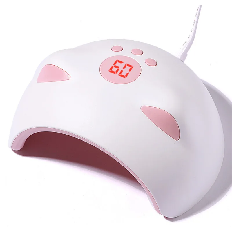 

Из мультфильма «Холодное сердце», 1 шт., светодиодная лампа для сушки ногтей для маникюра 60 Вт Сушилка для ногтей, УФ-светильник для ногтей Ге...