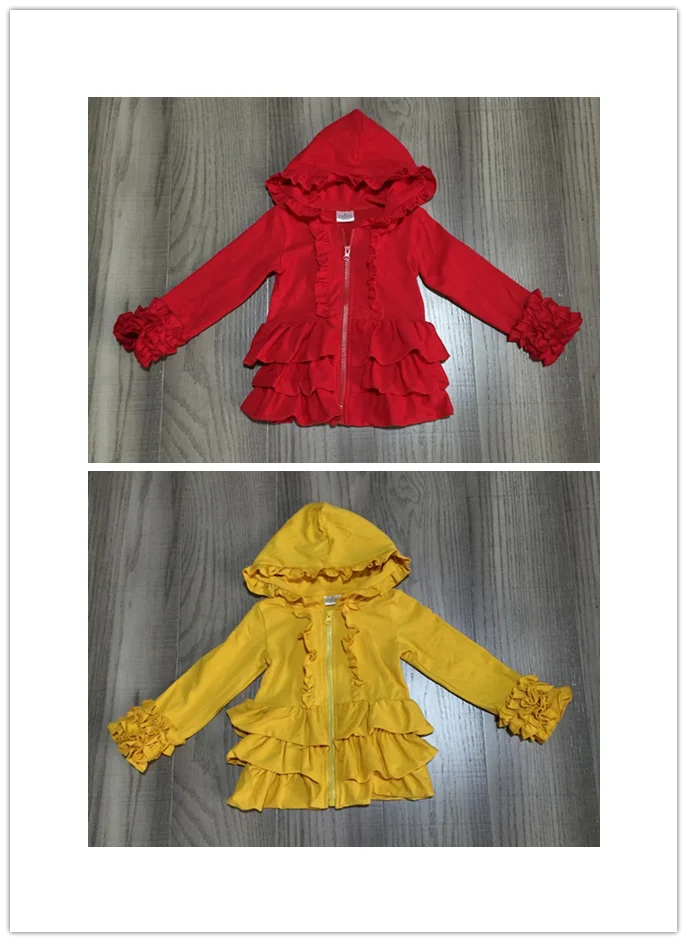 Топ для маленьких девочек одежда Толстовка на осень/зиму однотонное