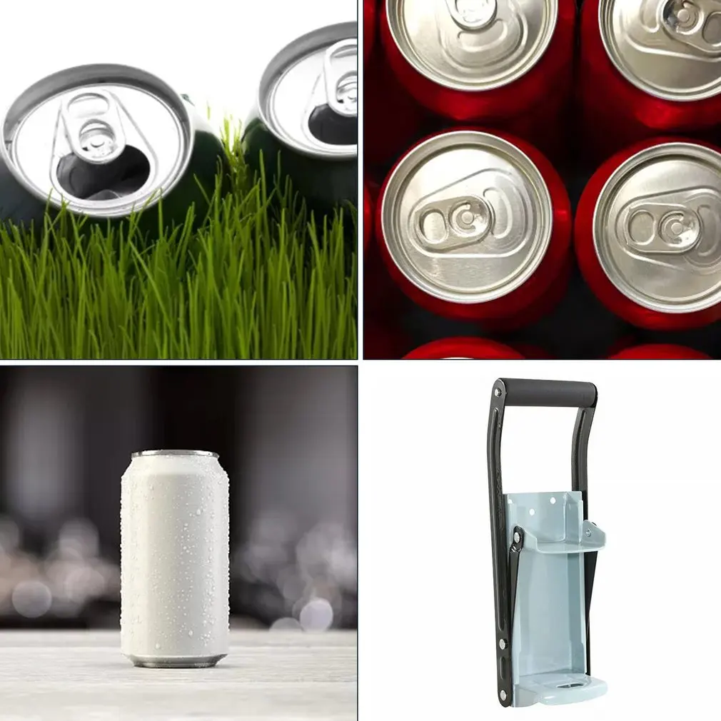 

Wall-mounted Environmental Recycling Tool With Handle For Metal Can Crusher Kitchen Accessories Corkscrew