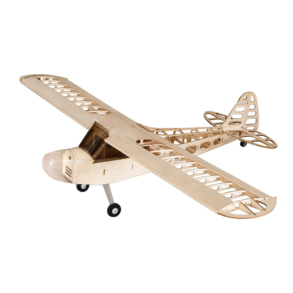 Brinquedo ao ar Traça com Motor de Madeira Crianças Livre Jogar Faça Você Mesmo Artesanato Wingspan 1180mm Modelo Esc Servo Tigre 4ch rc Kit Avião S0801 1.2m j3