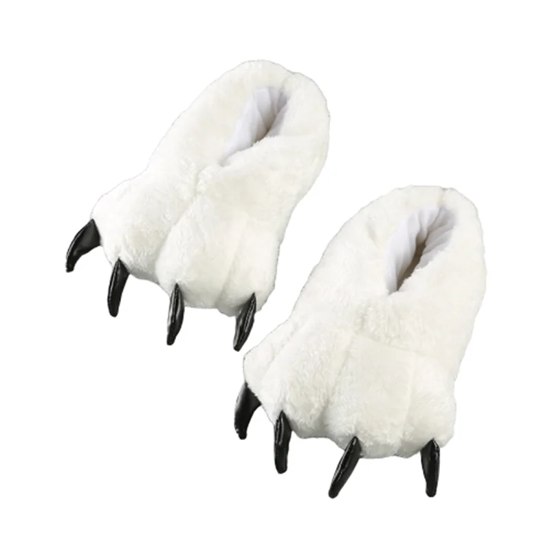 

Cotton Slippers Black and White Claw Shoes New Winter Indoor Cotton-Padded Shoes Cotton-Padded Shoes Indoor Shoes Direct Claw