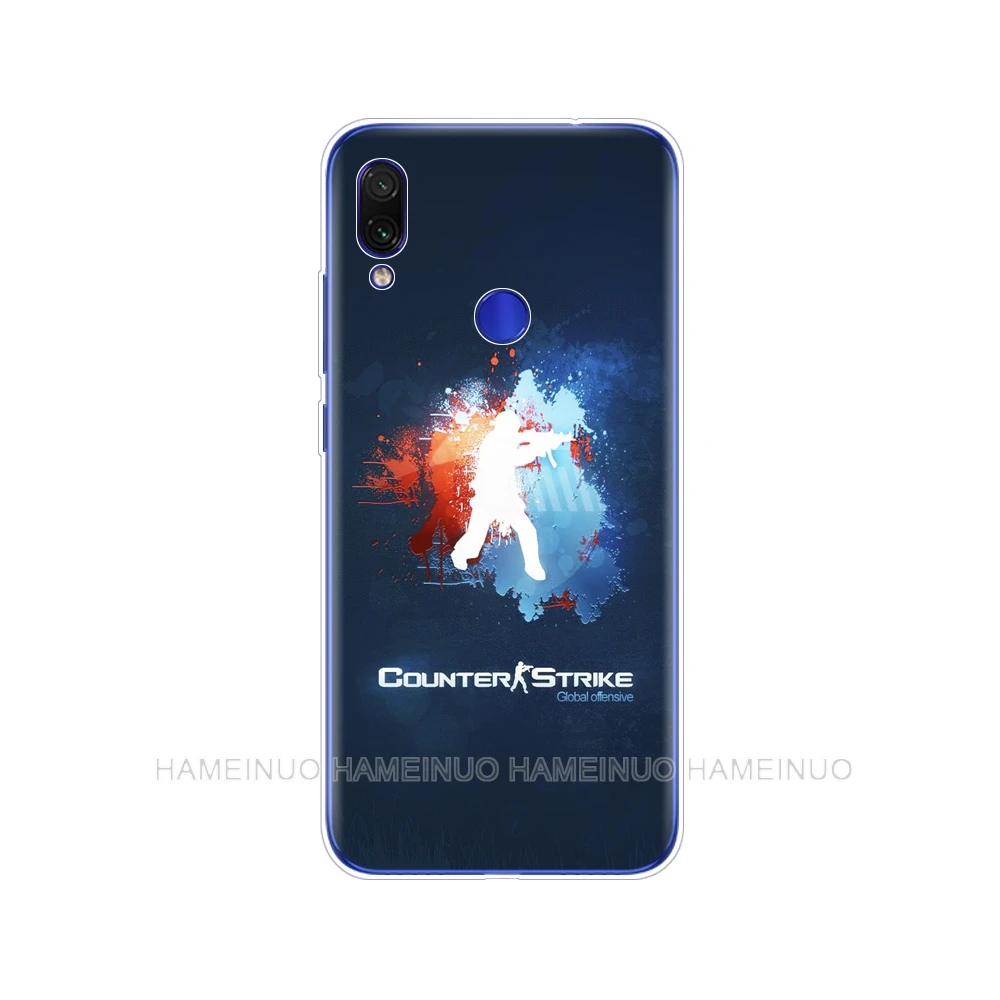 Силиконовый чехол для телефона xiaomi mi 9 SE 9t PRO CC9 A3 Lite play redmi NOET 7 7S 7A go k20 pro y3 CS GO