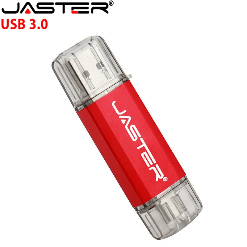 JASTER USB 3 0 Type C OTG флэш накопитель U диск Pendrive для мобильных телефонов/ПК 128 Гб 64 ГБ 32 16
