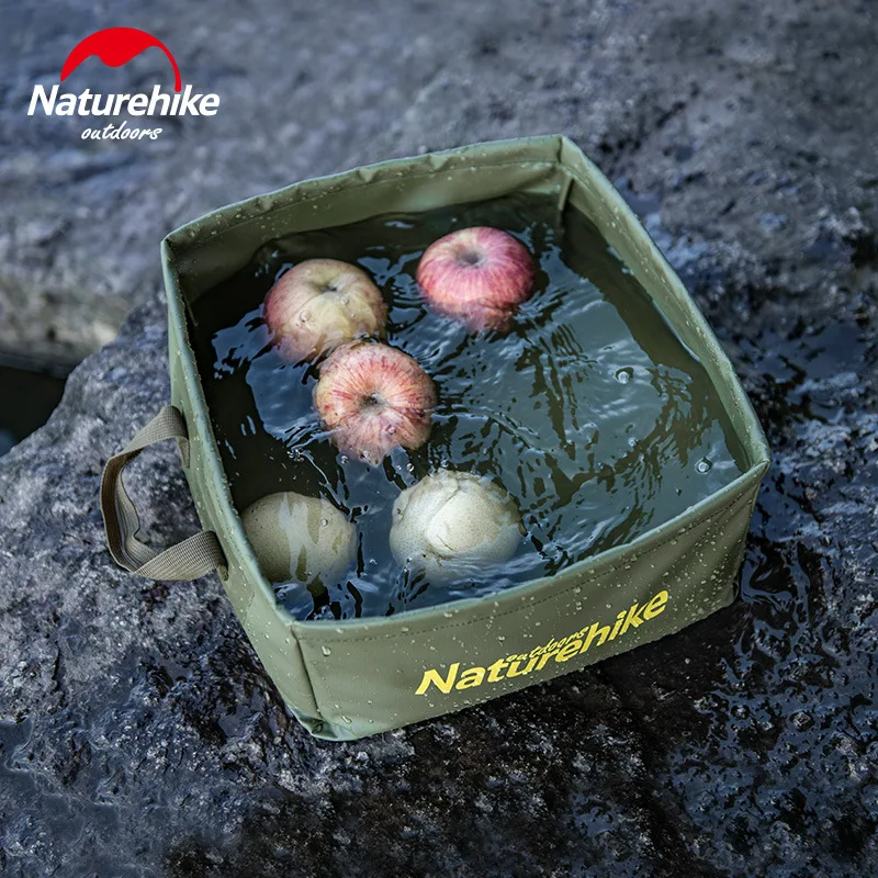 Naturehike наружное складное квадратное ведро большой емкости портативное для