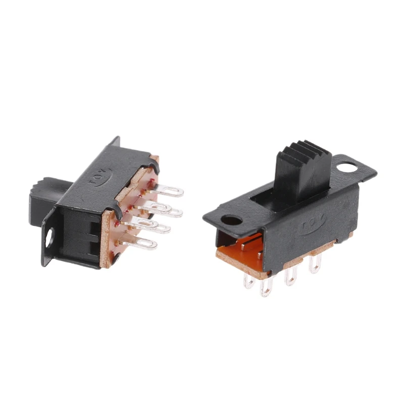 10Pcs SS22F32 6 Pins 2 Positions DPDT On/On Mini Slide Switch 0.5A Toggle wholesale | Обустройство дома