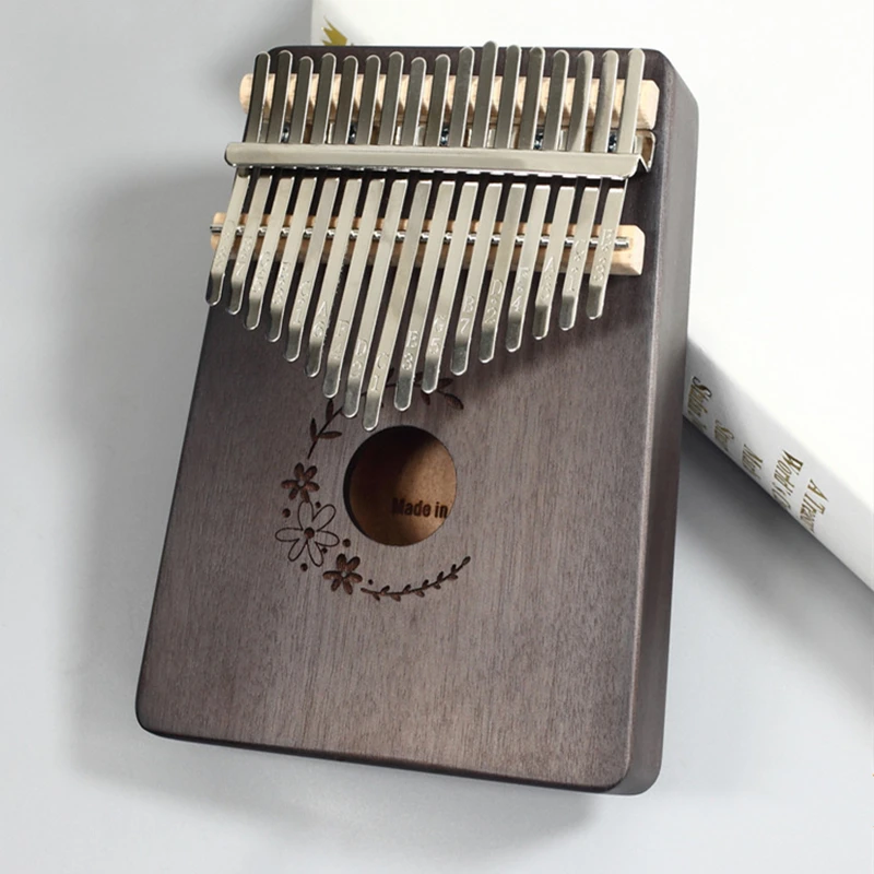Пианино Kalimba для начинающих 17 клавиш деревянный музыкальный инструмент высокого