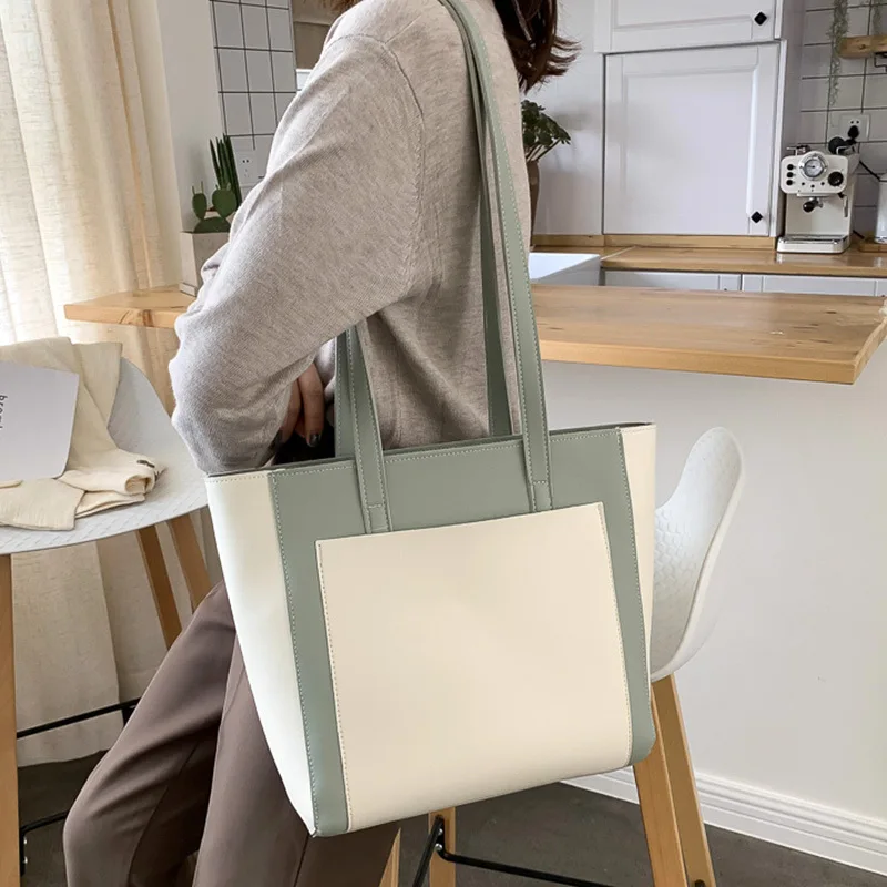 

Genuine Leather Shoulder Bag For Women 2021 easy matching Brand Designer Ladies Handbag Large Capacity Casual Totes Female