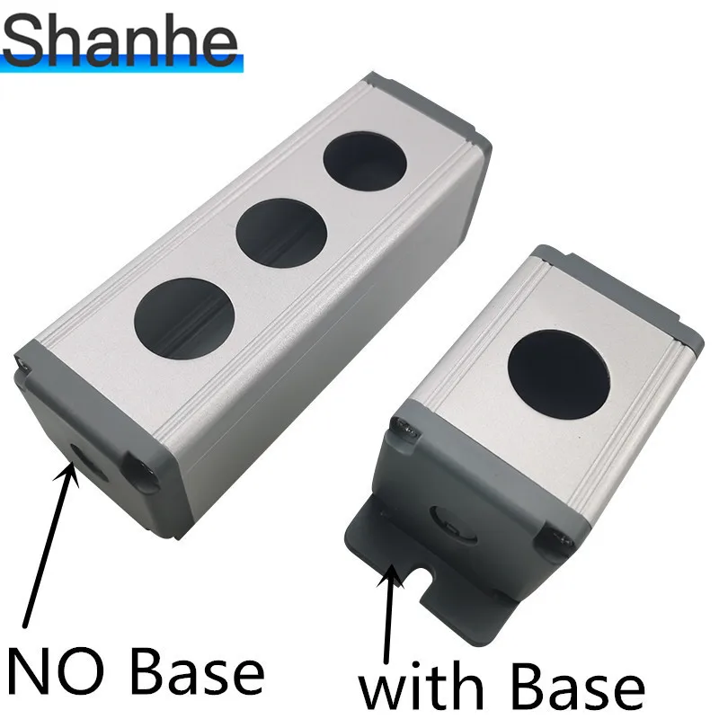 Водонепроницаемый кнопочный переключатель из алюминиевого сплава коробка с