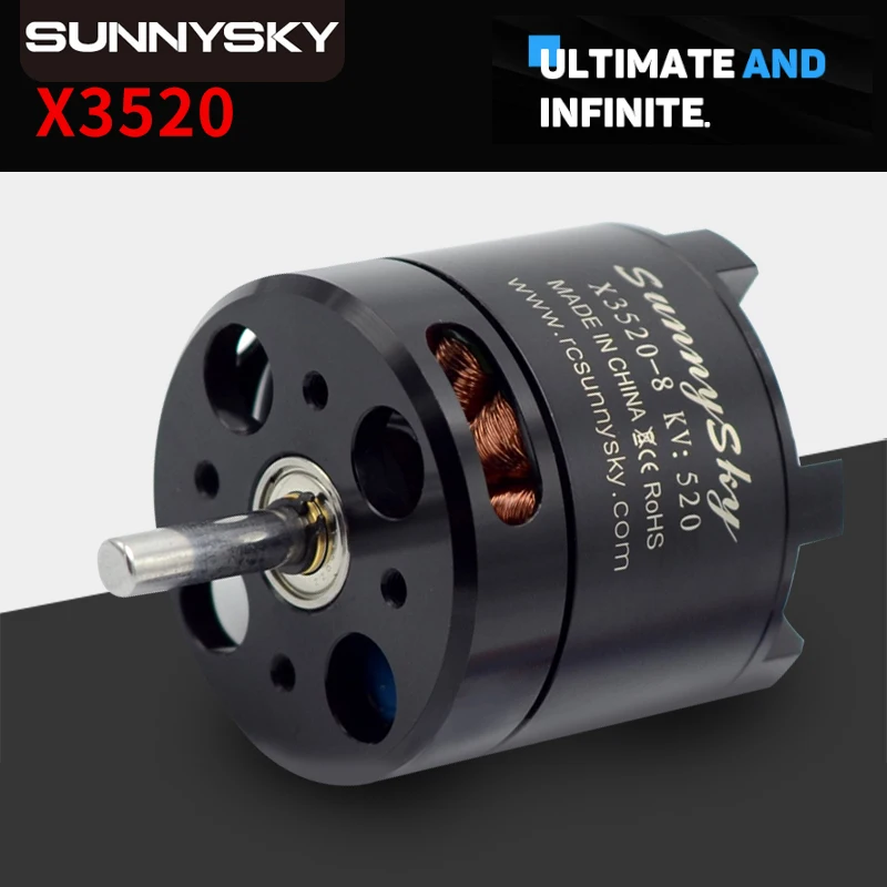 SUNNYSKY X3520 KV520 KV720 880KV внешний бесщеточный Серводвигатель для радиоуправляемой