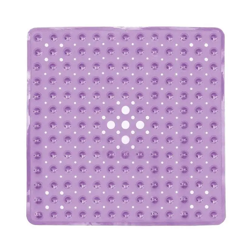 

Rectangle PVC Anti-skid Bath Mats Soft Shower Bathroom Massage Mat Suction Cup Non-slip Bathtub Carpet Large Size
