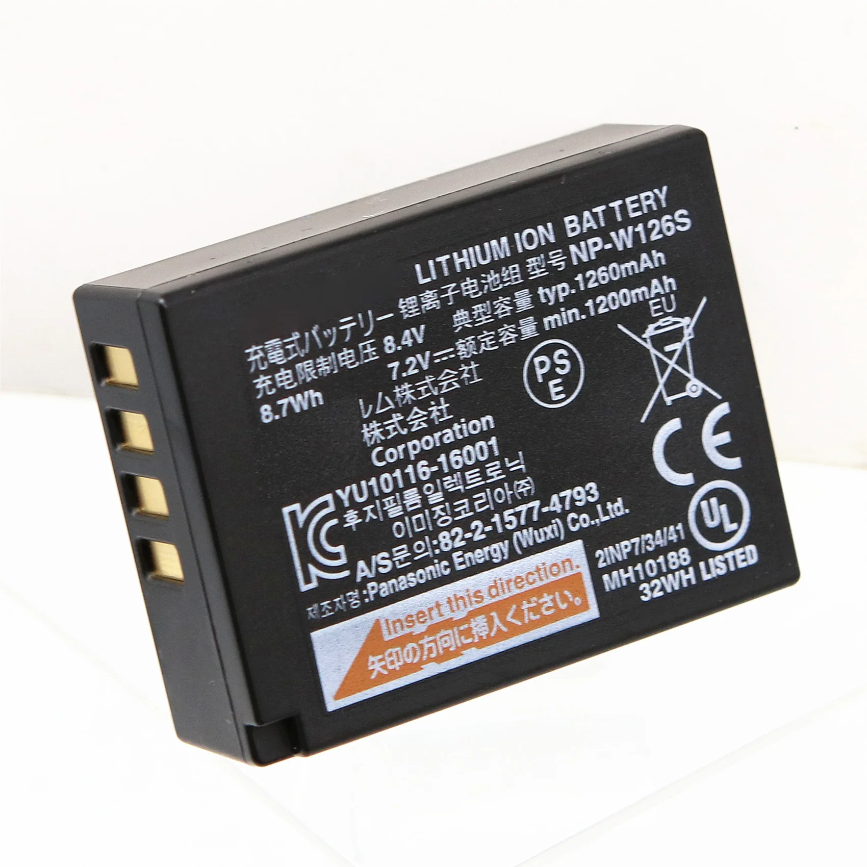 Original NP-W126S W126S Camera Battery for Fujifilm Fuji X-H1 X-PRO3 X-PRO2 X-T3 X-T2 X-T30 X-T20 X-T200 X-E3 X-E2 X-A5 X-A3 | Электроника