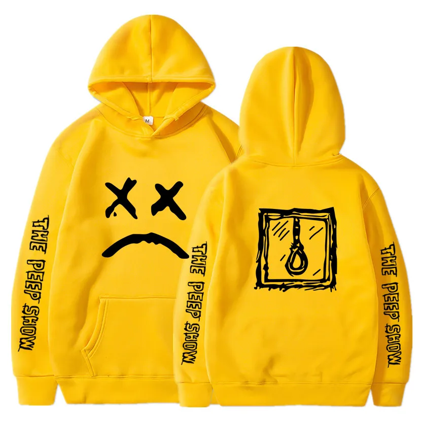 Lil Открытый толстовки Love lil. Peep мужские пуловер с капюшоном свитера женские Sudaderas